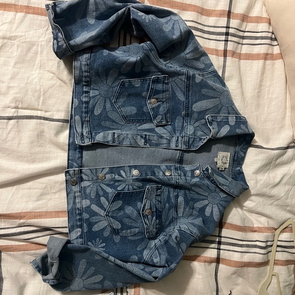 Lili Sidonio Jean jacket. Sz XL - Picture 6 of 7